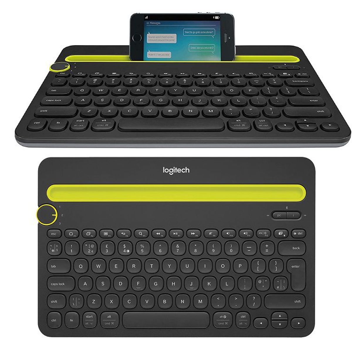 LOGITECH - Teclado Para Tablet Logitech k480 bluetooh Español Multi Device