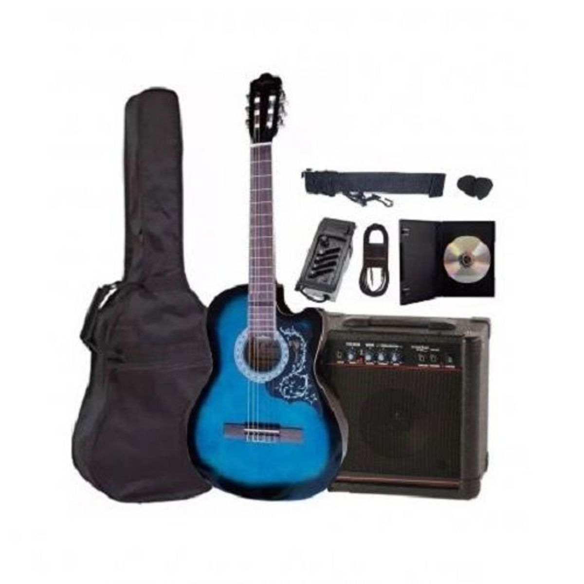 GENERICO - Pack de guitarra electroacústica