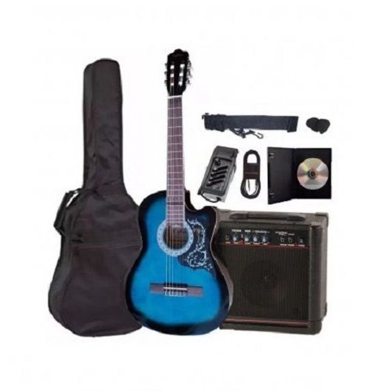 GENERICO - Pack de guitarra electroacústica