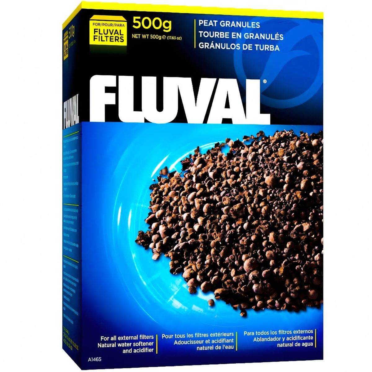 GENERICO - Peat Granules x 500 gr baja el PH y la dureza del agua Hagen