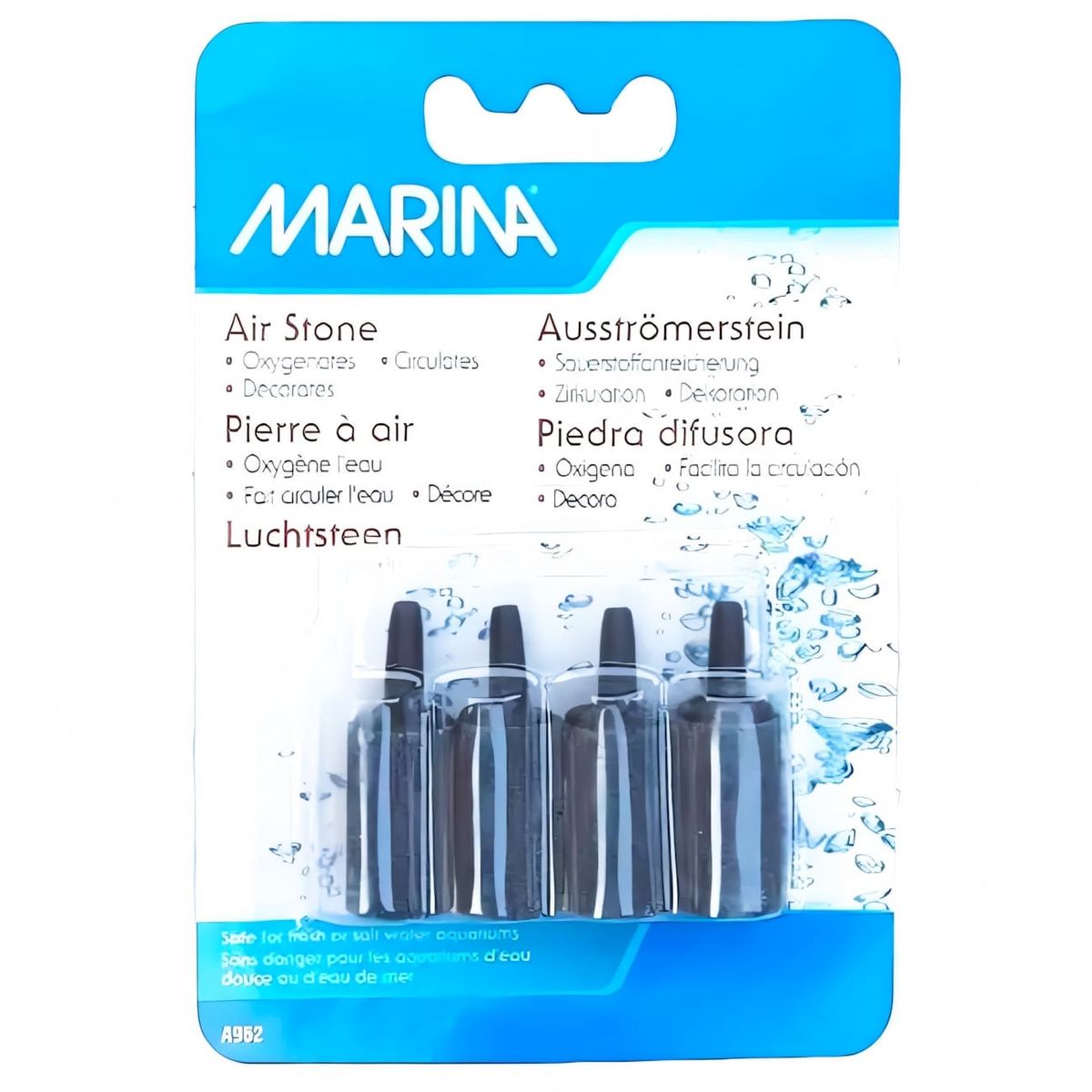 GENERICO - Piedra difusora cilíndrica de 2.5 cm. x 4 unidades Hagen