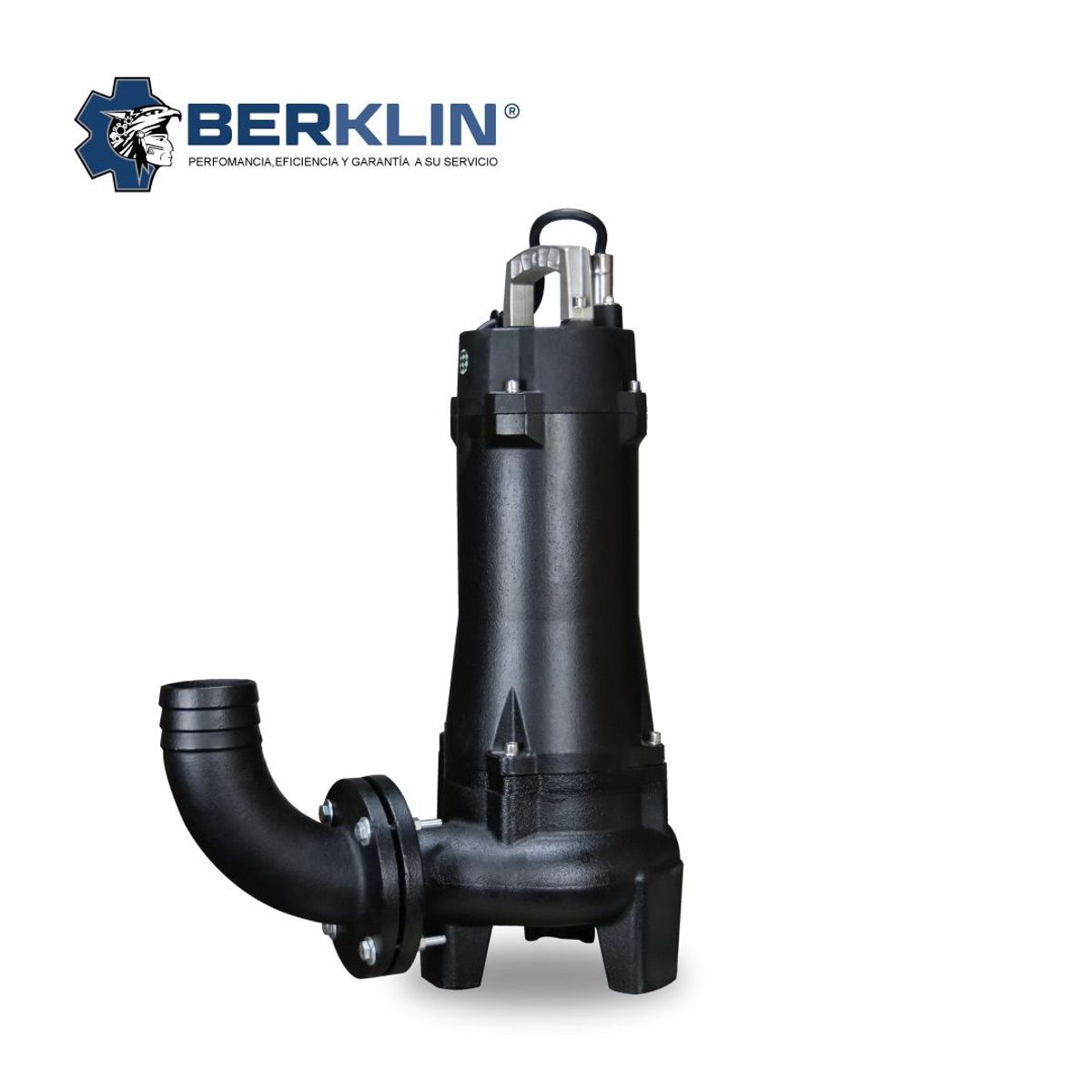 BERKLIN - BOMBA SUMERGIBLE DE 3HP PARA AGUA SUCIA TRIF 380V