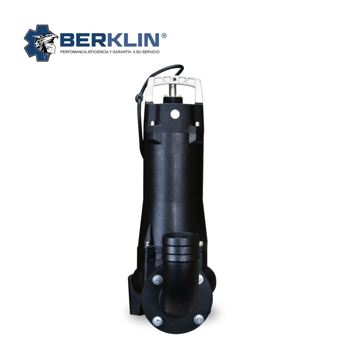 BERKLIN - BOMBA SUMERGIBLE DE 3HP PARA AGUA SUCIA TRIF 380V