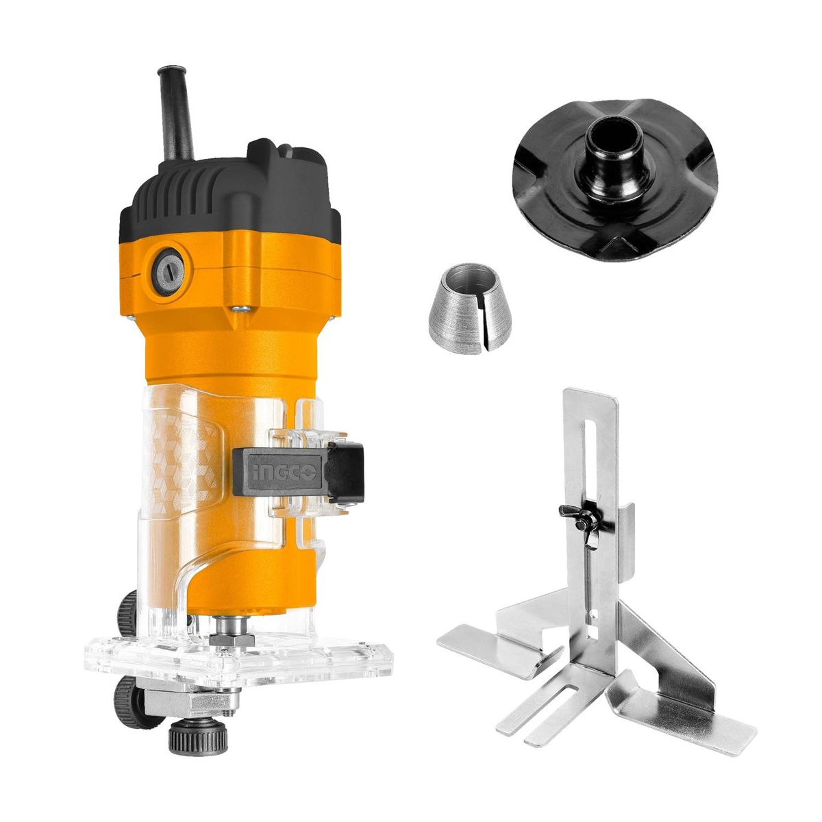 INGCO TOOLS - RUTEADORA FRESADORA PALMA 14 600W INDUSTRIAL INGCO