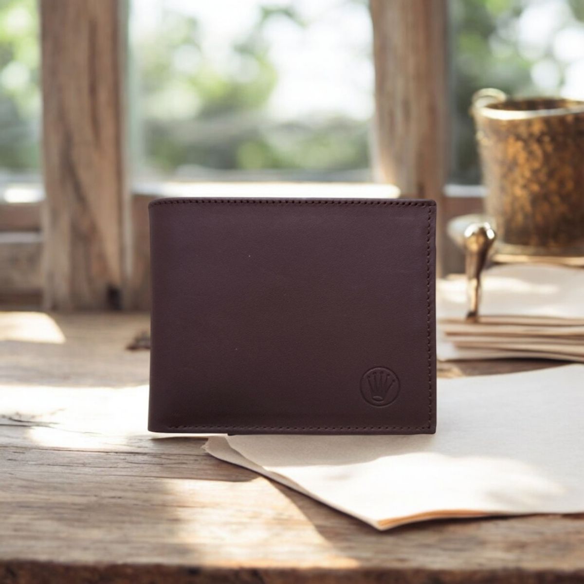 GENERICO - BILLETERA CAMMARO ELEGANCIA URBANA PARIC CHOCOLATE