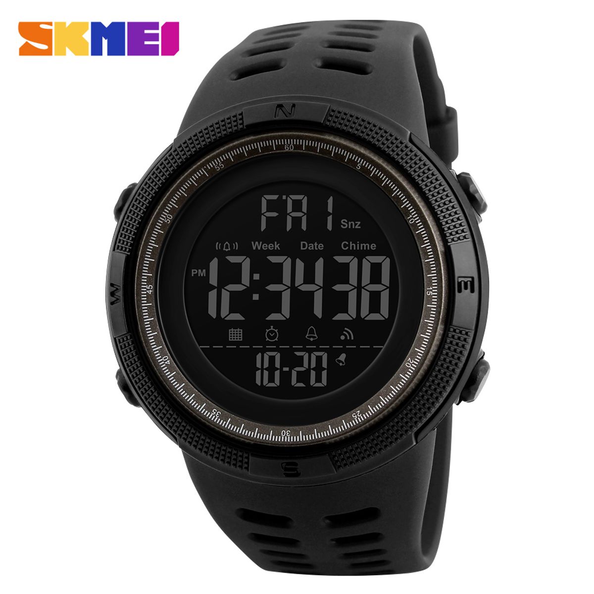 Skmei - Reloj Skmei 1251 Deportivo Digital Negro