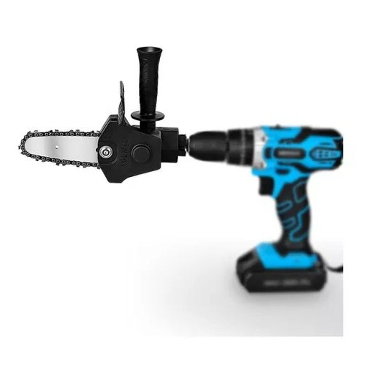 GENERICO - Adaptador a Moto Sierra para Taladro