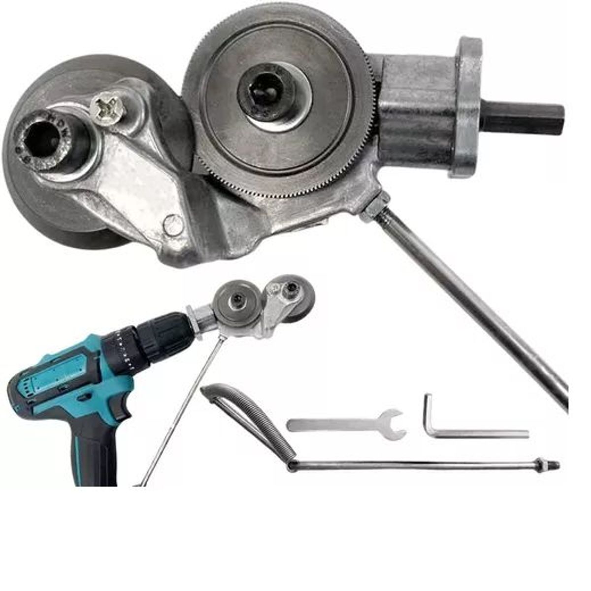 GENERICO - Cortador de Metal Adaptador para Taladro