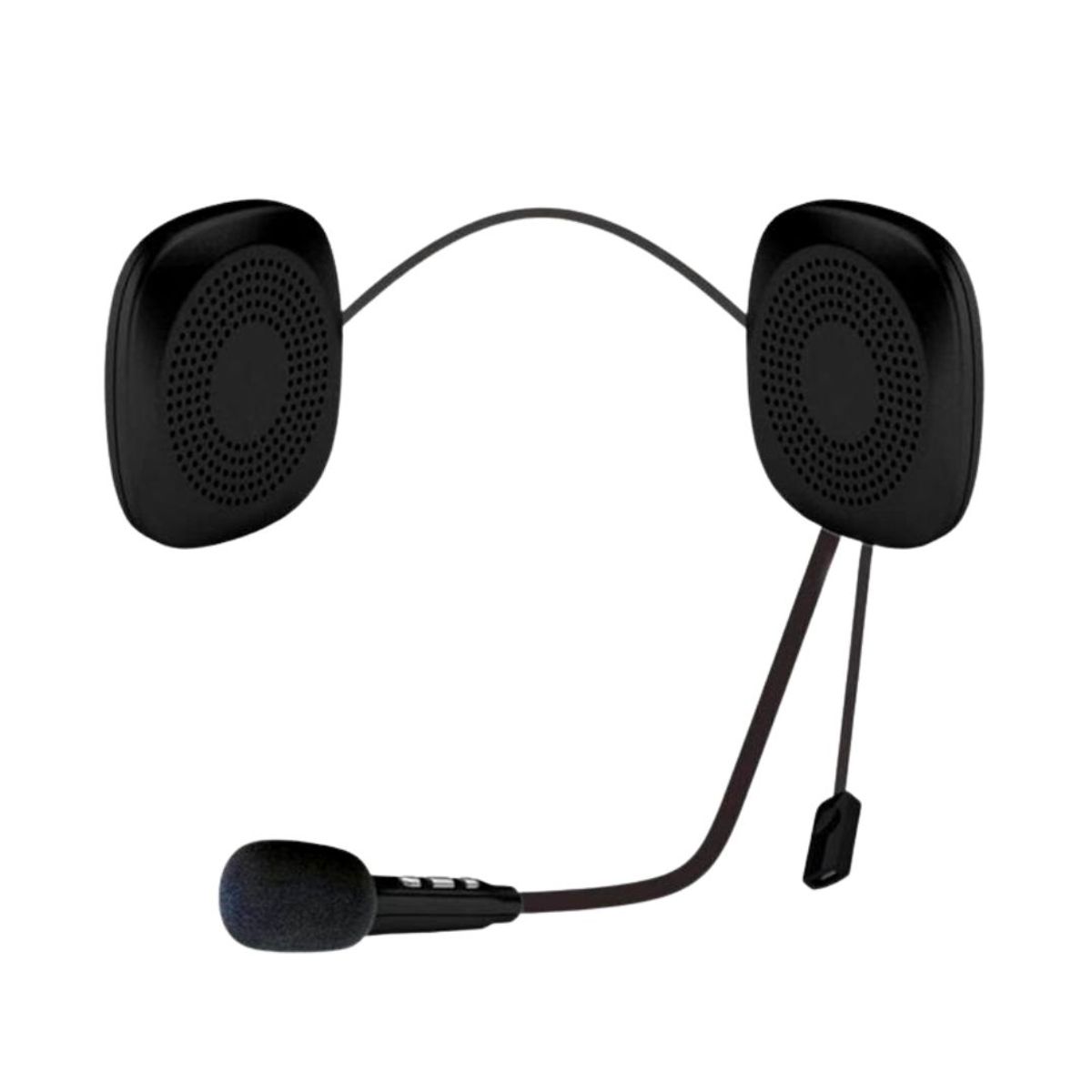 SEISA - Audífonos Bluetooth Con Micrófono Para Casco Recargable Motos