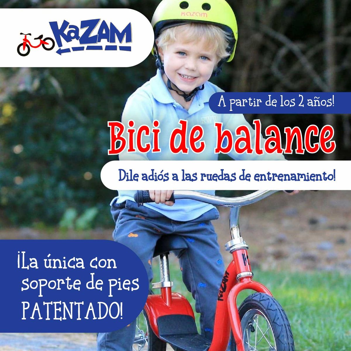 KAZAM - Bicicleta de Equilibrio Balance Kazam Purple Llanta Caucho