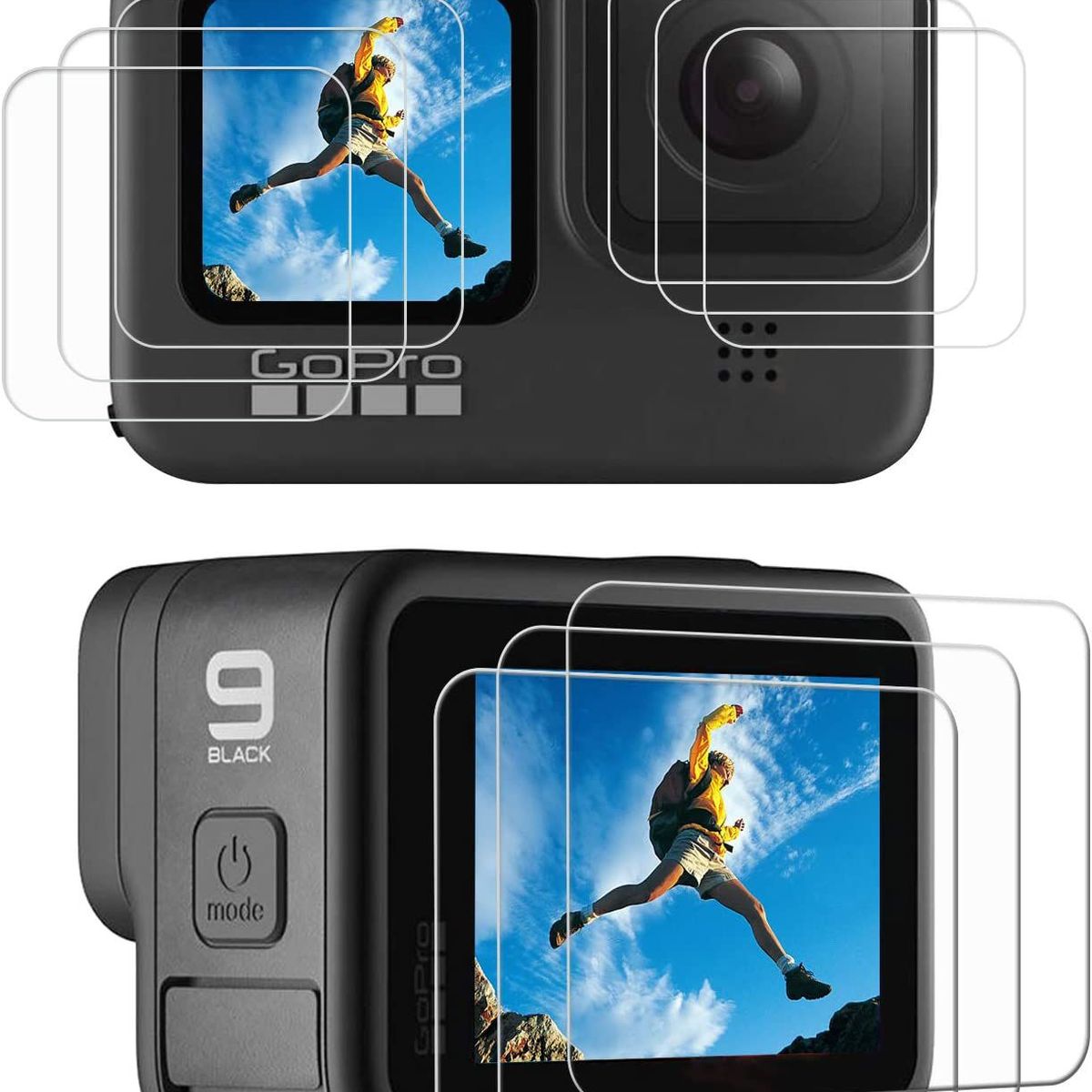 GENERICO - PROTECTOR DE PANTALLA Go Pro Hero 11, 10, 9