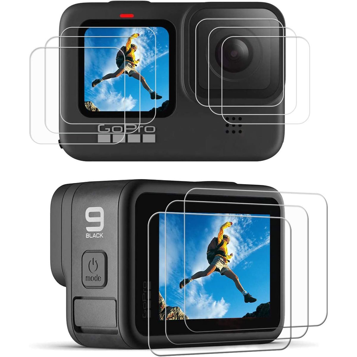 GENERICO - PROTECTOR DE PANTALLA Go Pro Hero 11, 10, 9