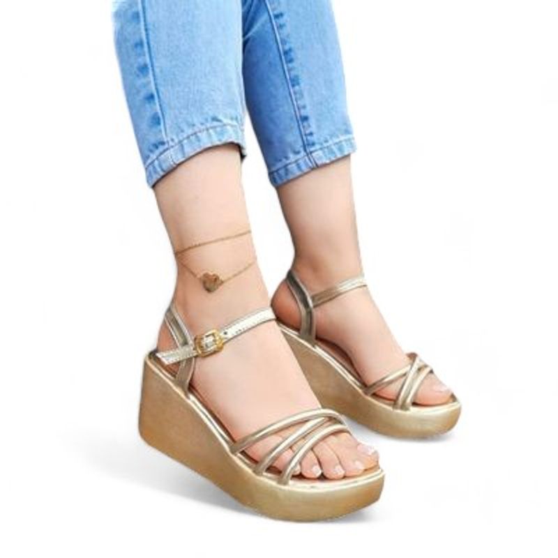 GENERICO - Sandalia Mujer Jy65 Color Plata