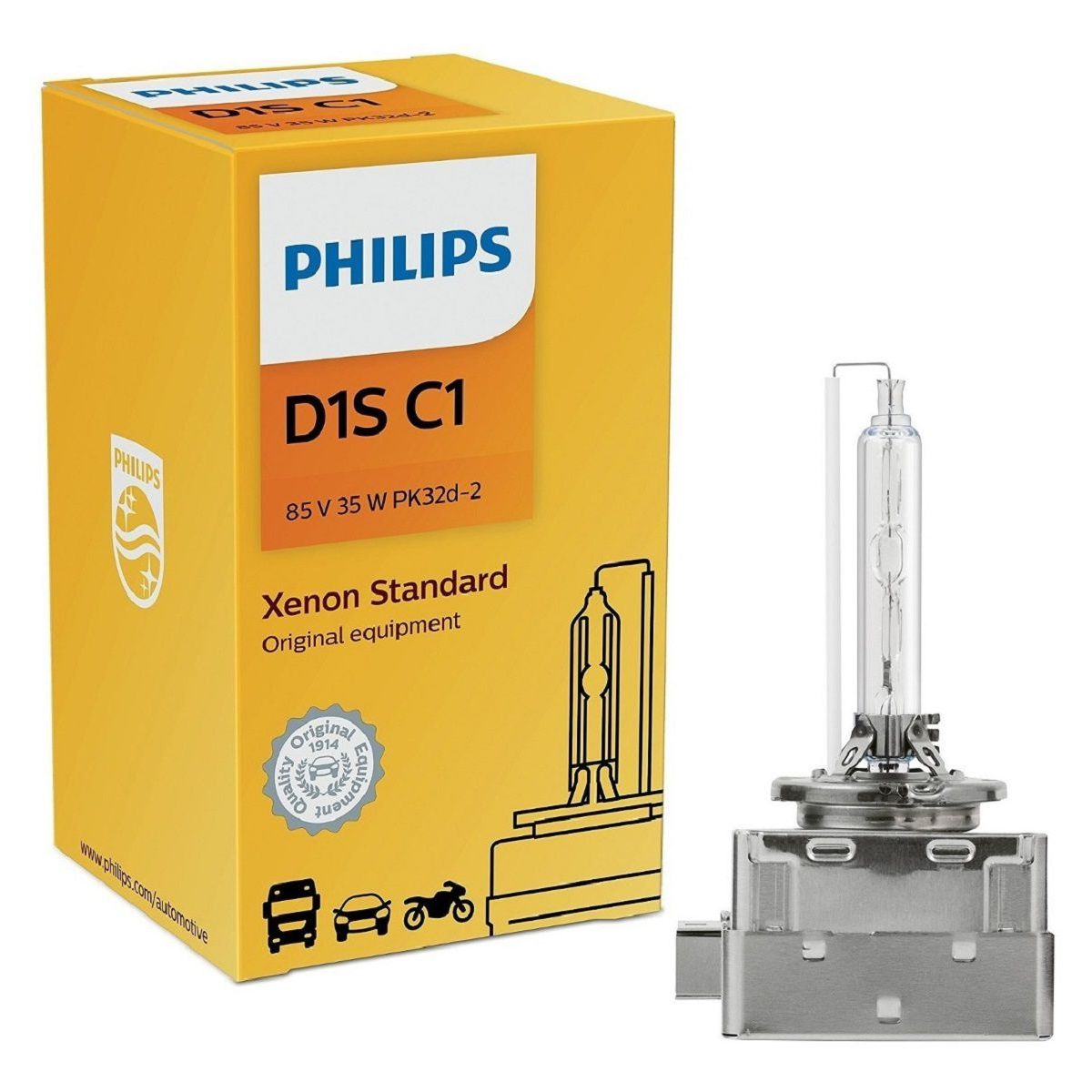 PHILIPS - Foco Philips D1s Standard Xenarc Xenon Bi-xenon