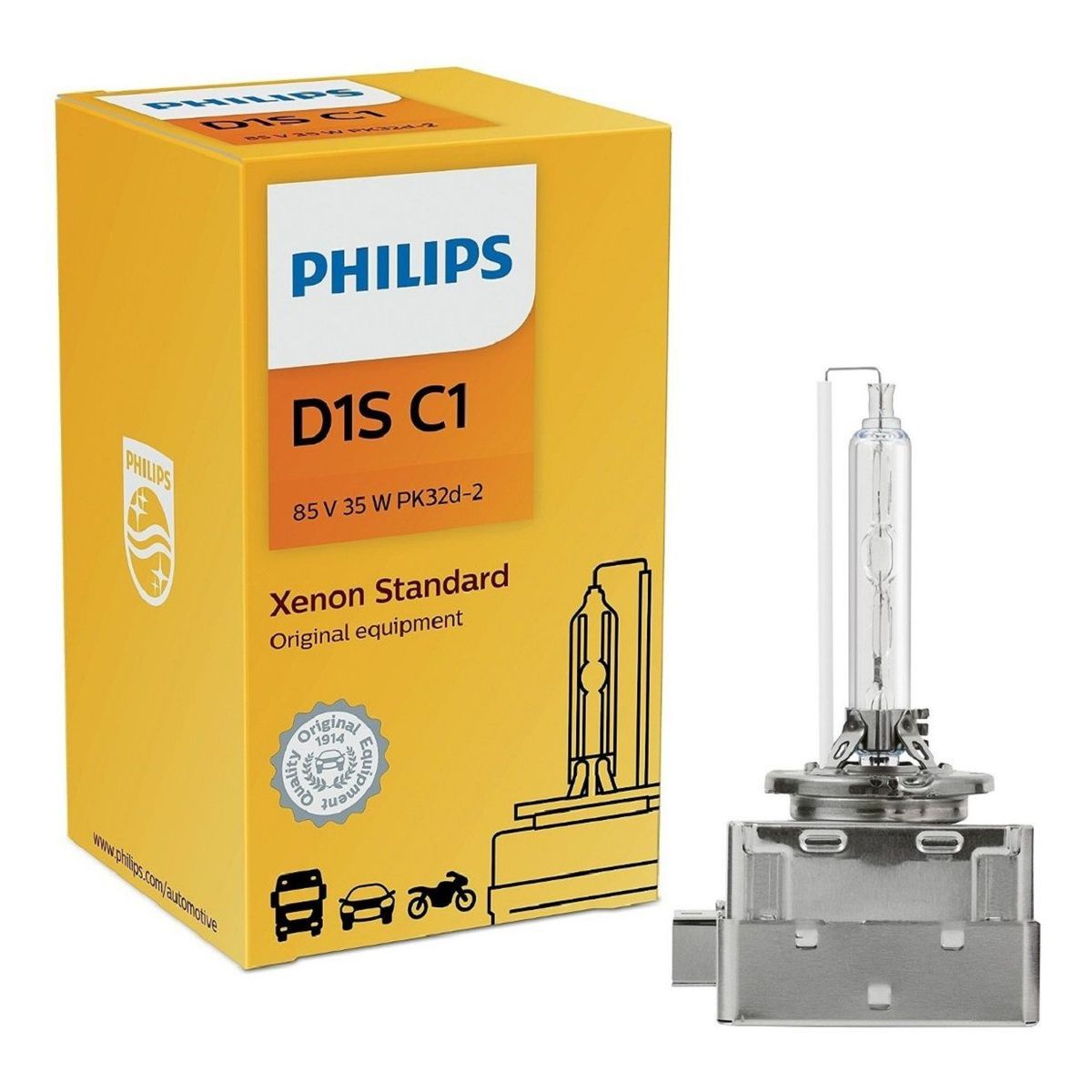 PHILIPS - Foco Philips D1s Standard Xenarc Xenon Bi-xenon