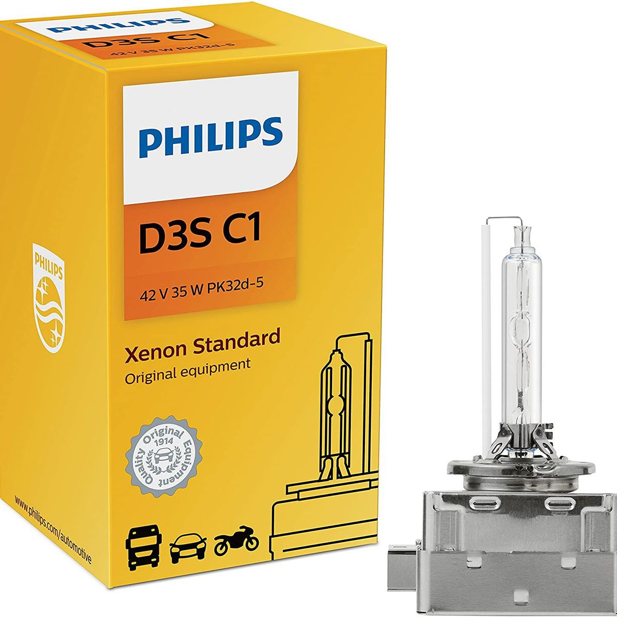 PHILIPS - Foco Philips D3s Standard Xenarc Xenon Bi-xenon