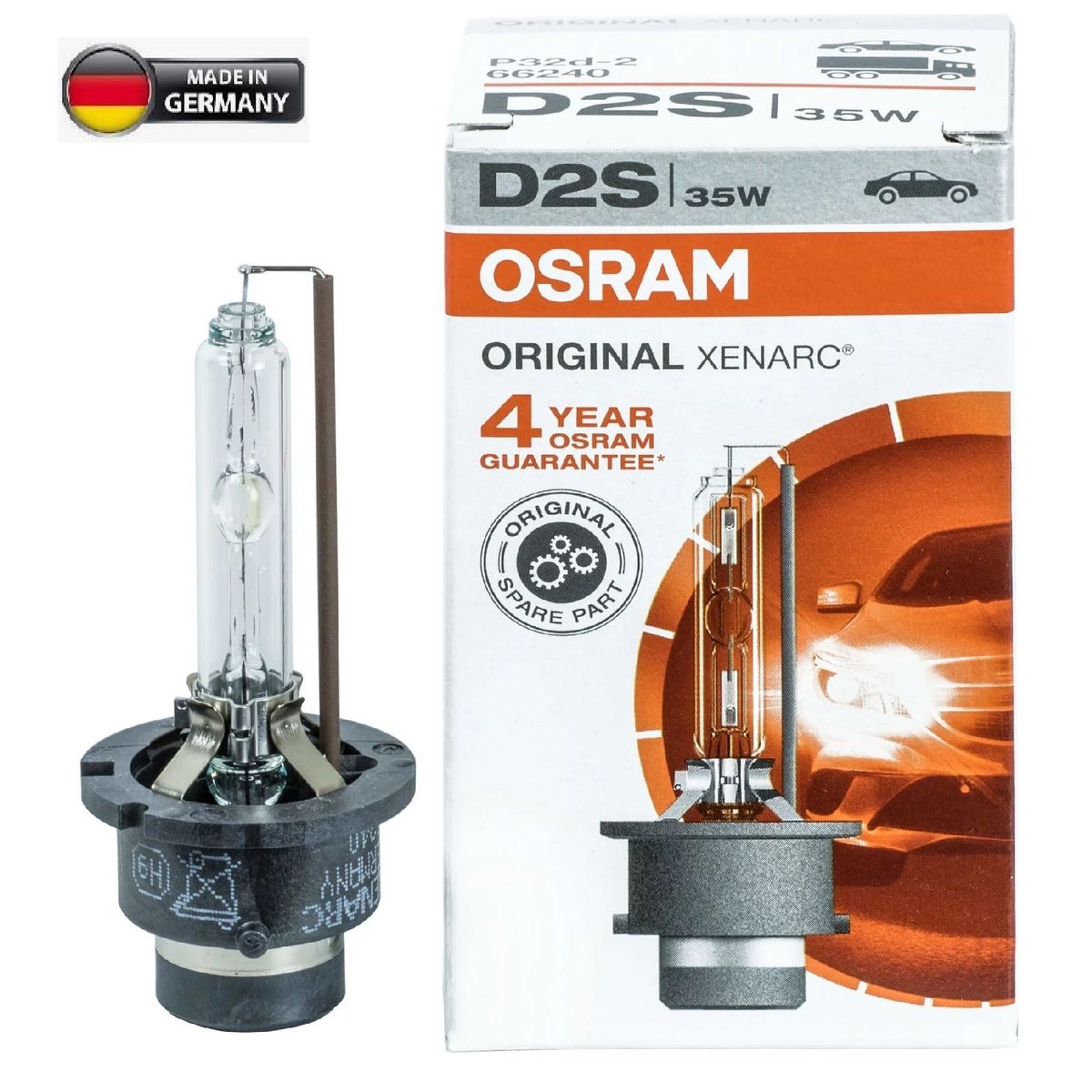 OSRAM - Foco Osram D2s Standard Xenarc Xenon Bi-xenon