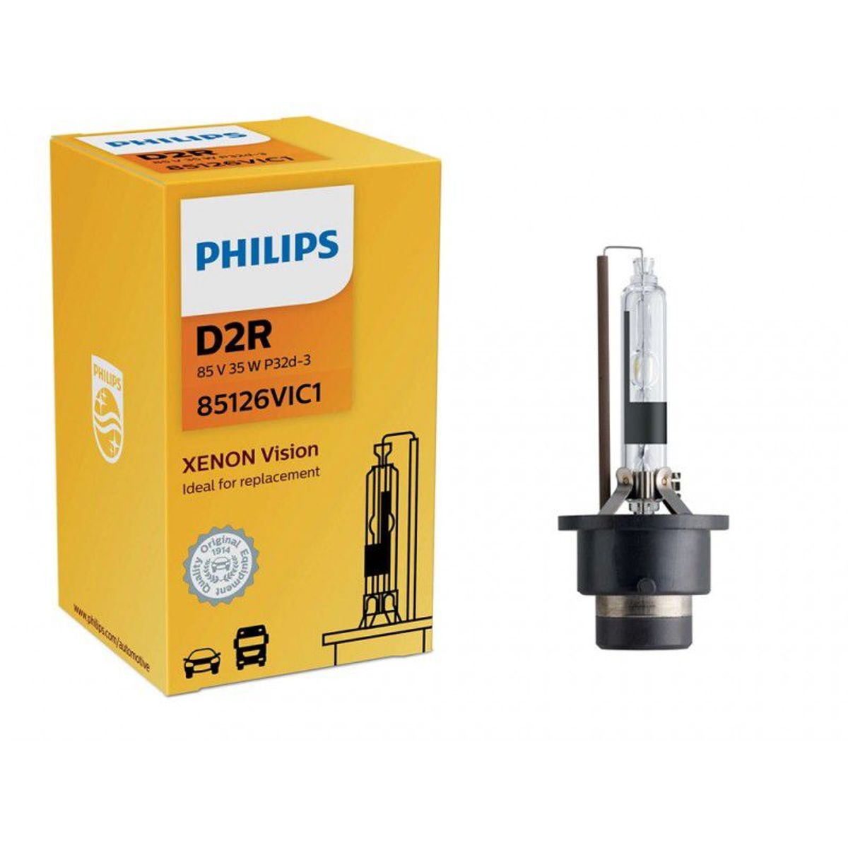 PHILIPS - Foco Xenón Philips D2r 85126VIC1 Standard 35w P32d-3