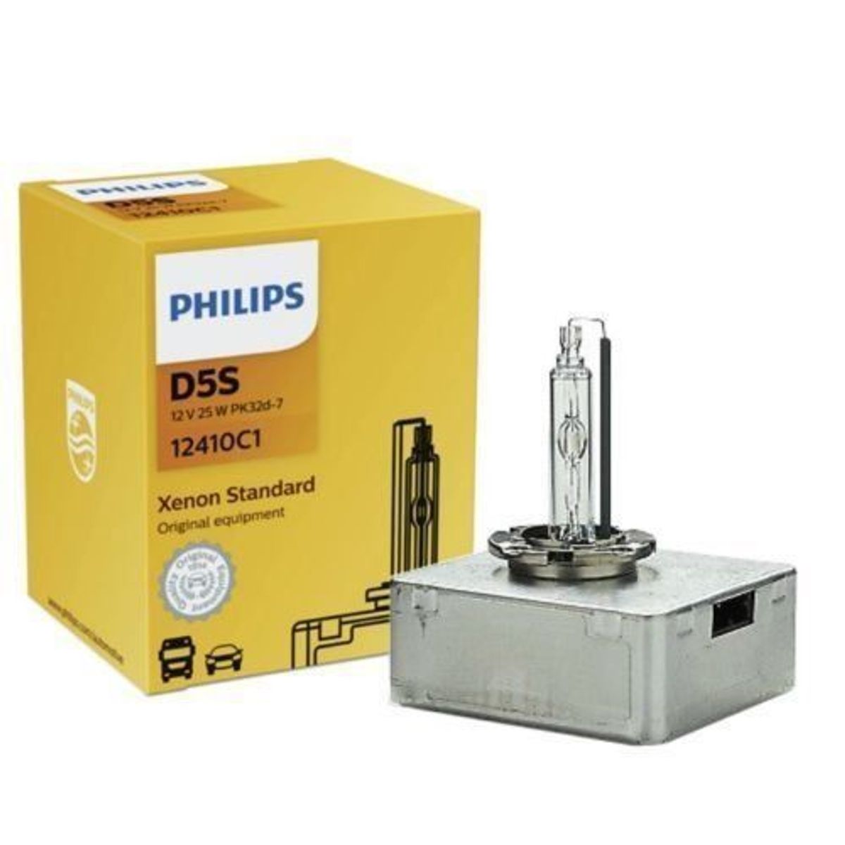 PHILIPS - Foco Philips D5s Standard Xenarc Xenon Bi-xenon