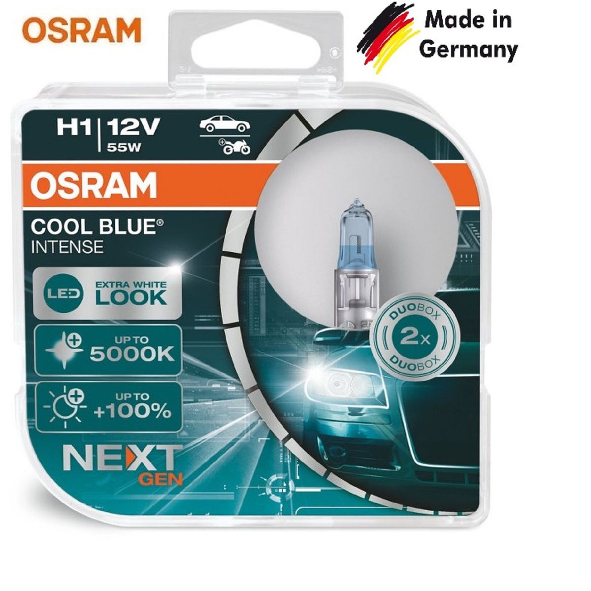 OSRAM - Foco Osram H1 Cool Blue Intense Next Generation