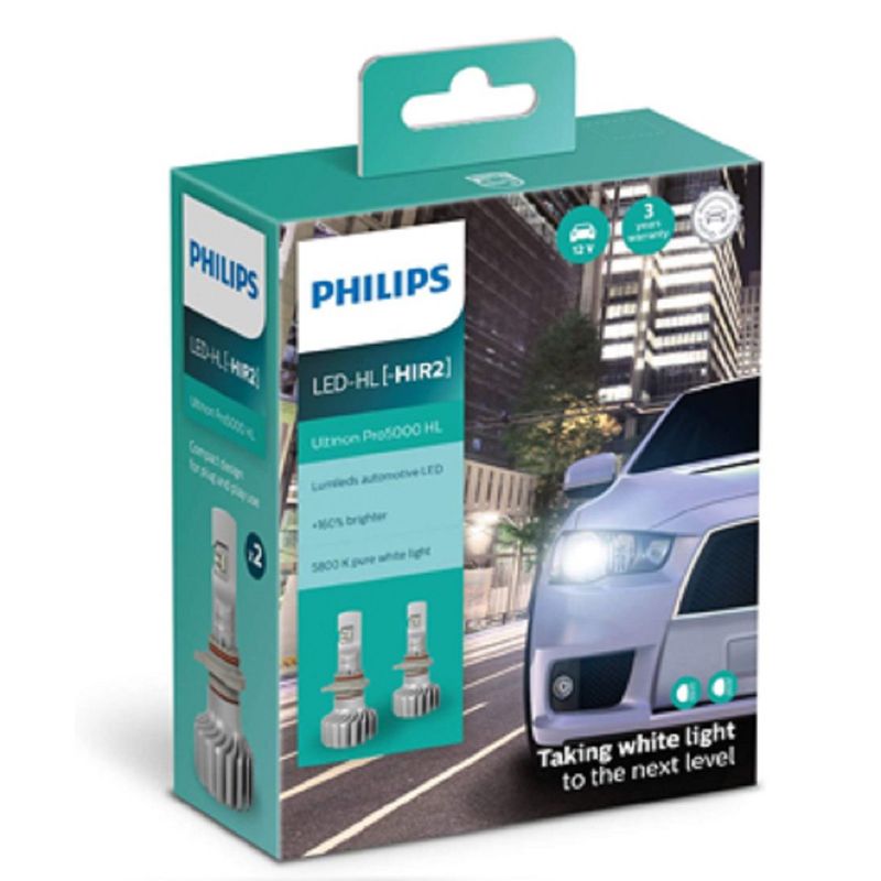 PHILIPS - Foco Led 9012 HIR2  Philips Ultinon Pro5000 12V-24V C/2