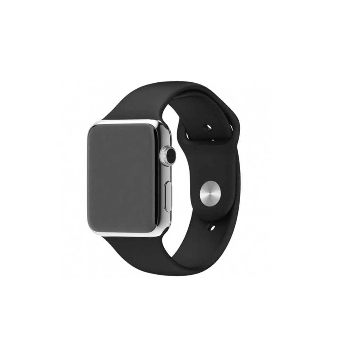 GENERICO - Correa de Silicona para Apple Watch 42 / 44 / 45 / 49mm Negro