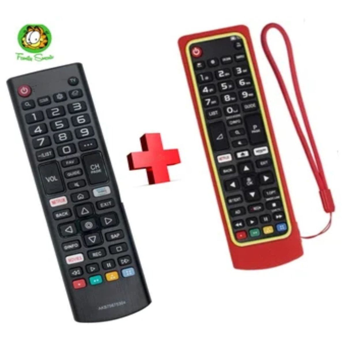 UNIVERSAL - Control Remoto para Lg Smart tv  Funda Roja