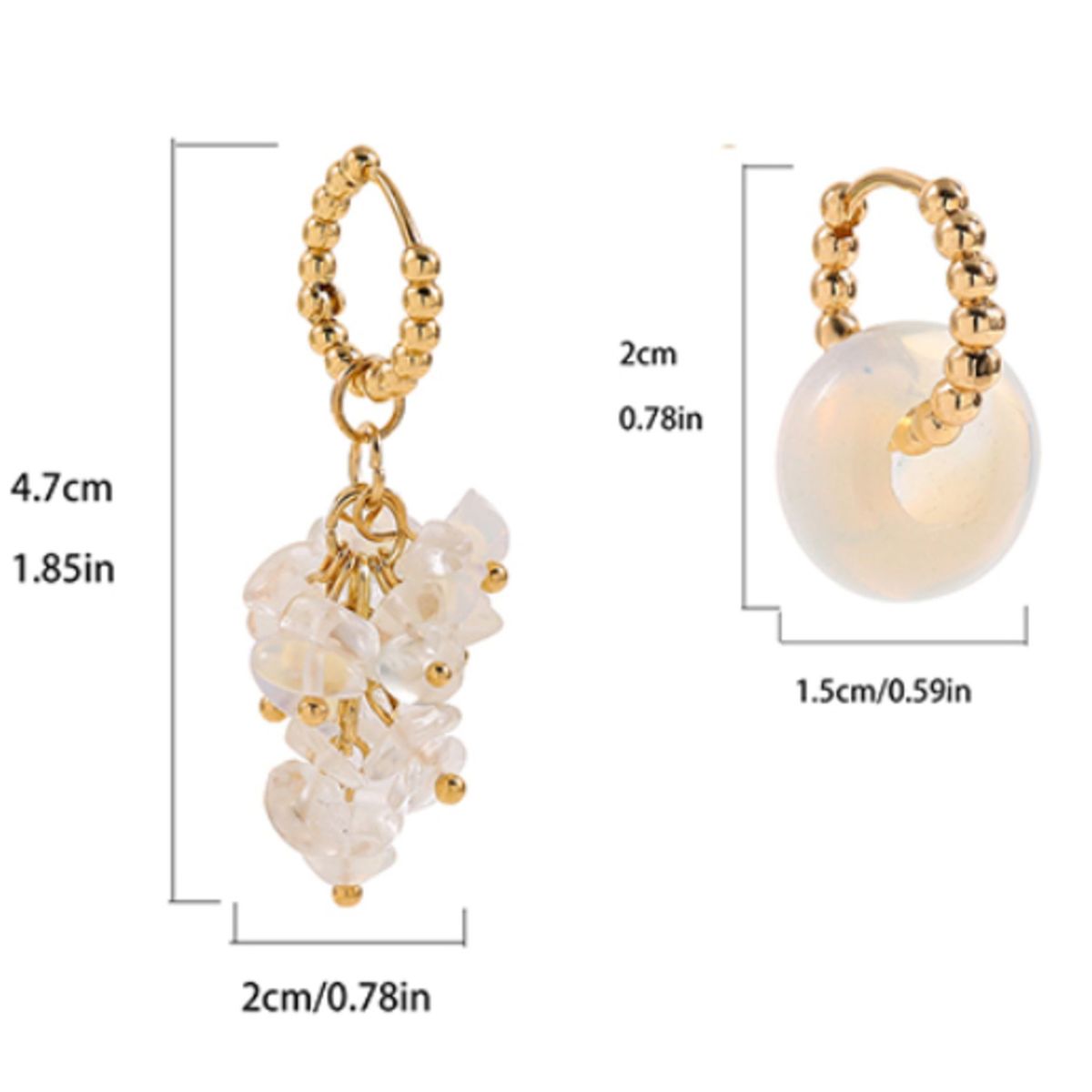 GENERICO - Aretes de Mujer Modelo Rocío