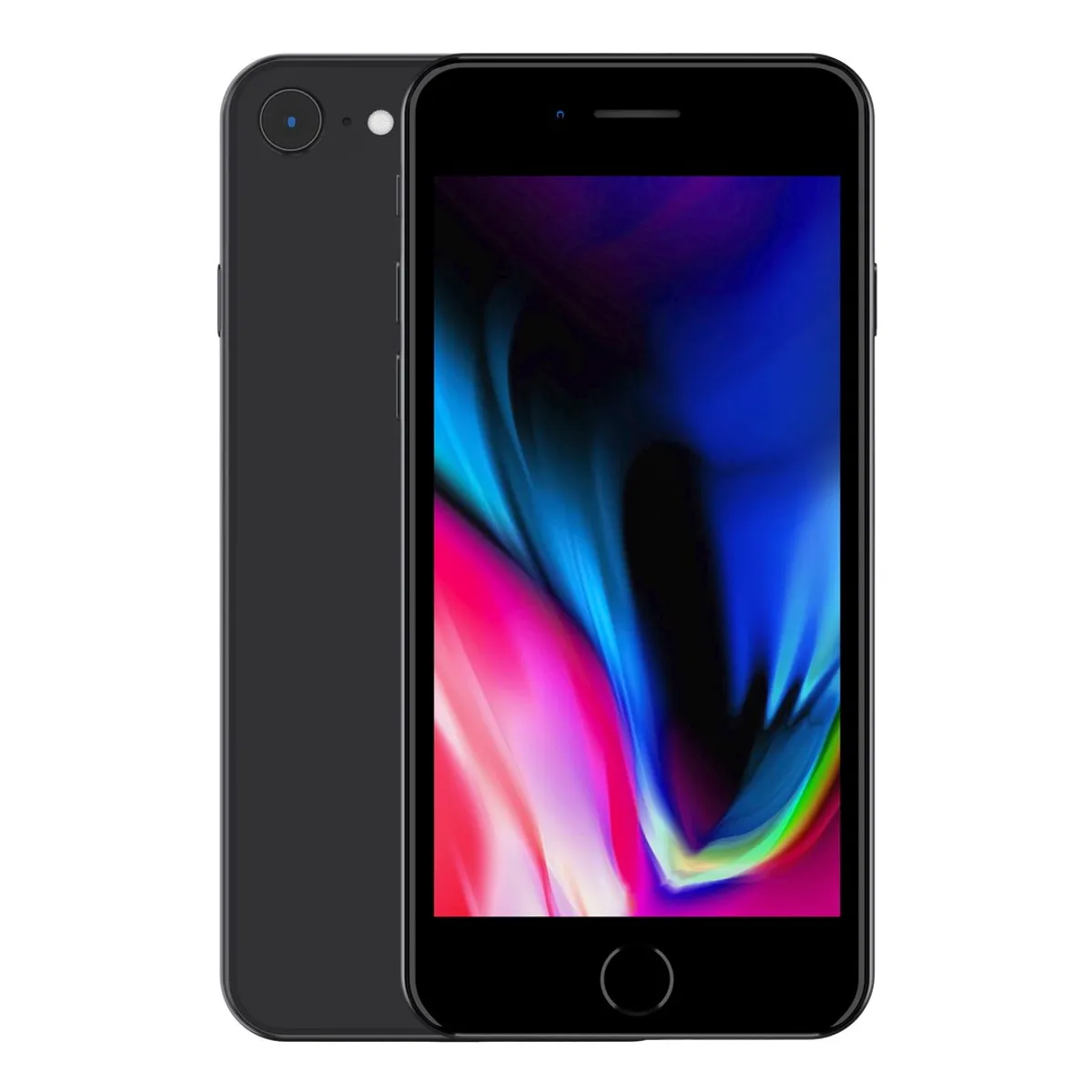 APPLE - iphone 8 64gb, Bateria 100%, Grado A, ENVIO INMEDIATO, Negro Reacondicionado