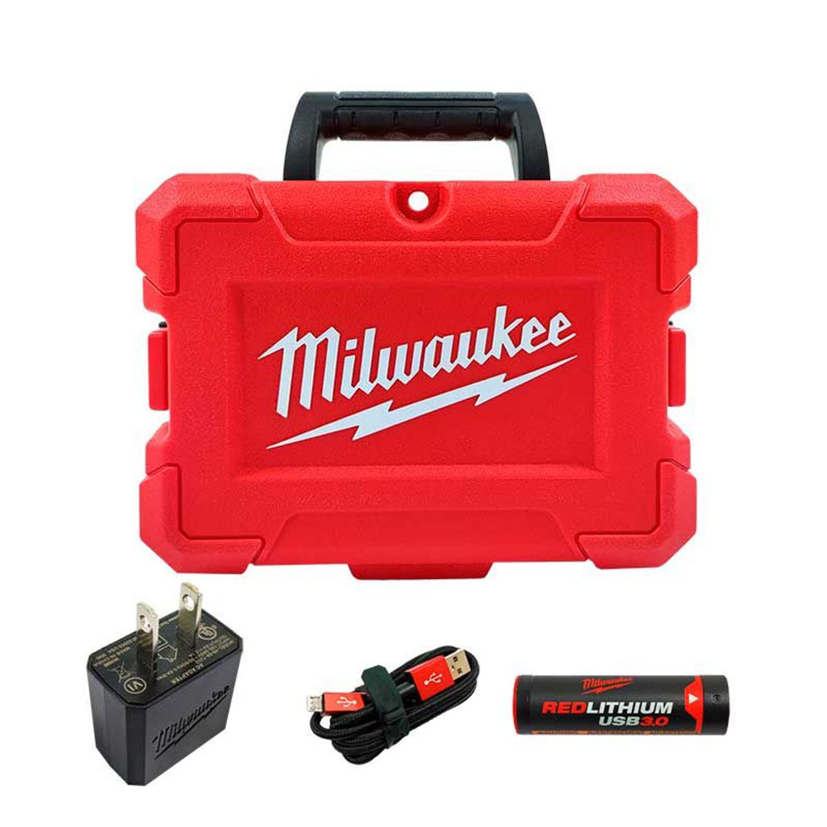 MILWAUKEE - Nivel Láser Verde 3 Puntos Milwaukee 3510-21 Recargable Usb