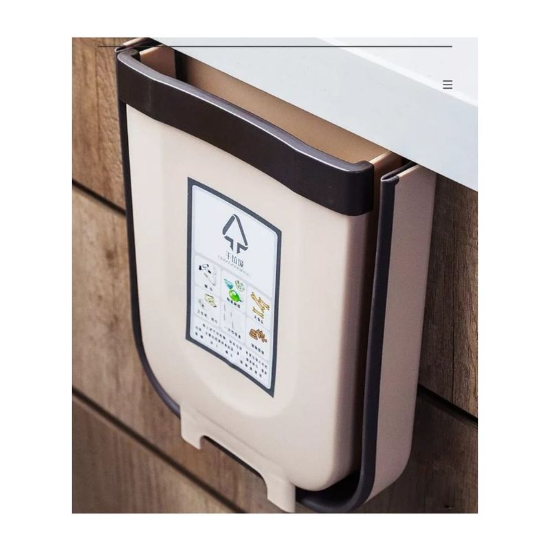 GENERICO - Colgador tipo cubo de basura plegable