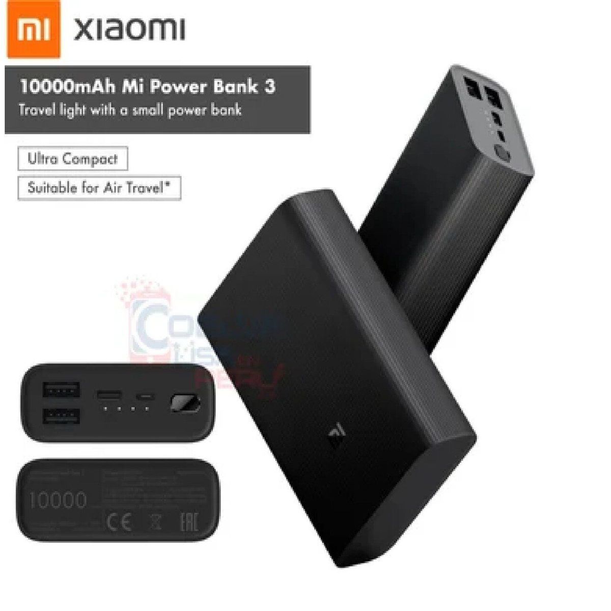 XIAOMI - Xiaomi Power Bank 3 Ultra Compact 10000mah USB
