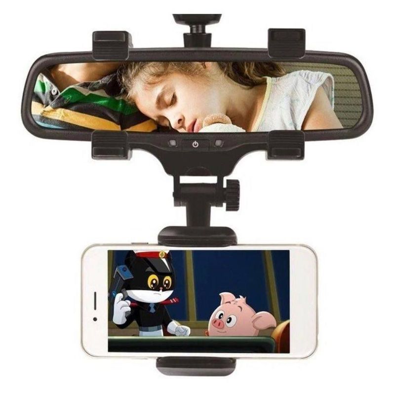 ANKAFA IMPORTACI?N - Soporte Celular Auto Porta Celular Auto Retrovisor Universal