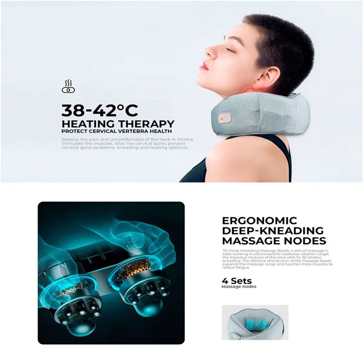 HAVIT - Masajeador Portátil para Cuello Havit NM1701