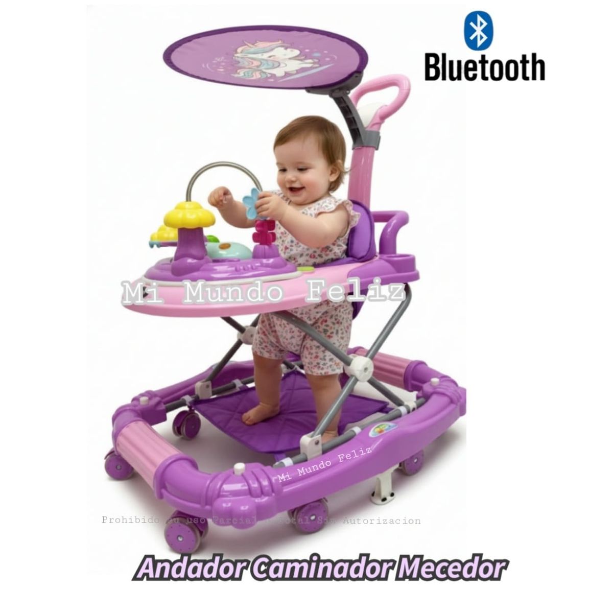 BABY - Andador para Bebe con Caminador Mecedor Niñas