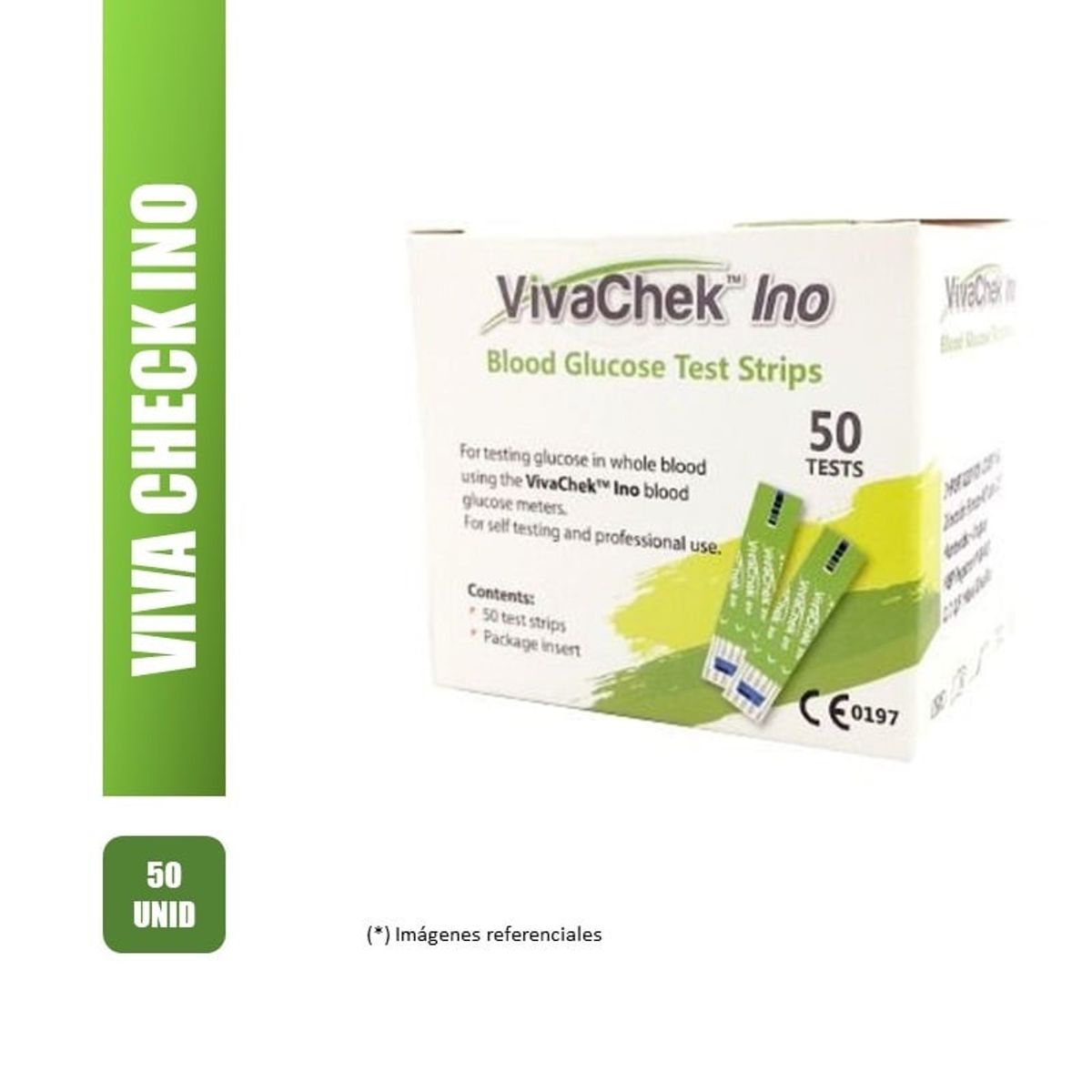 GENERICO - TIRAS REACTIVAS VIVA CHEK INO