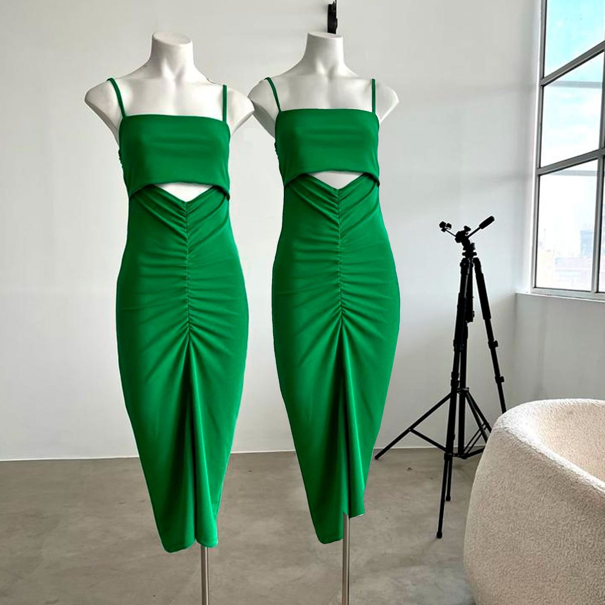 DESIRE - Vestido largo Ariel Mujer Desire