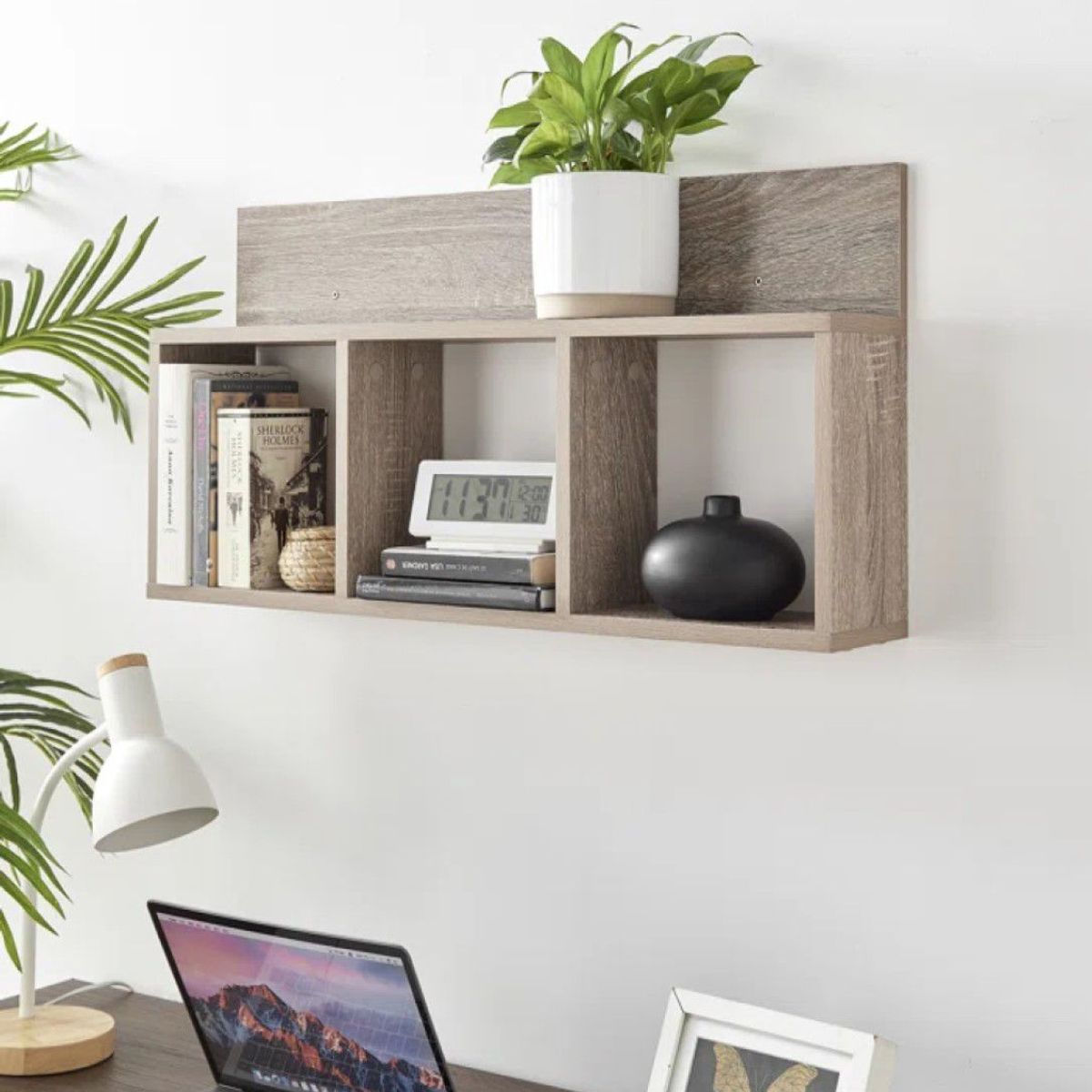 GENERICO - Repisa Cubi - Ceniza - 73 Experience