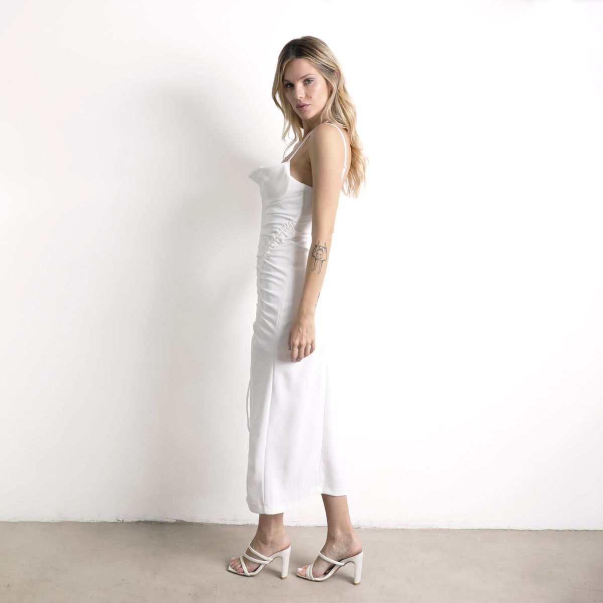 DESIRE - Vestido Largo Barbara Mujer Desire