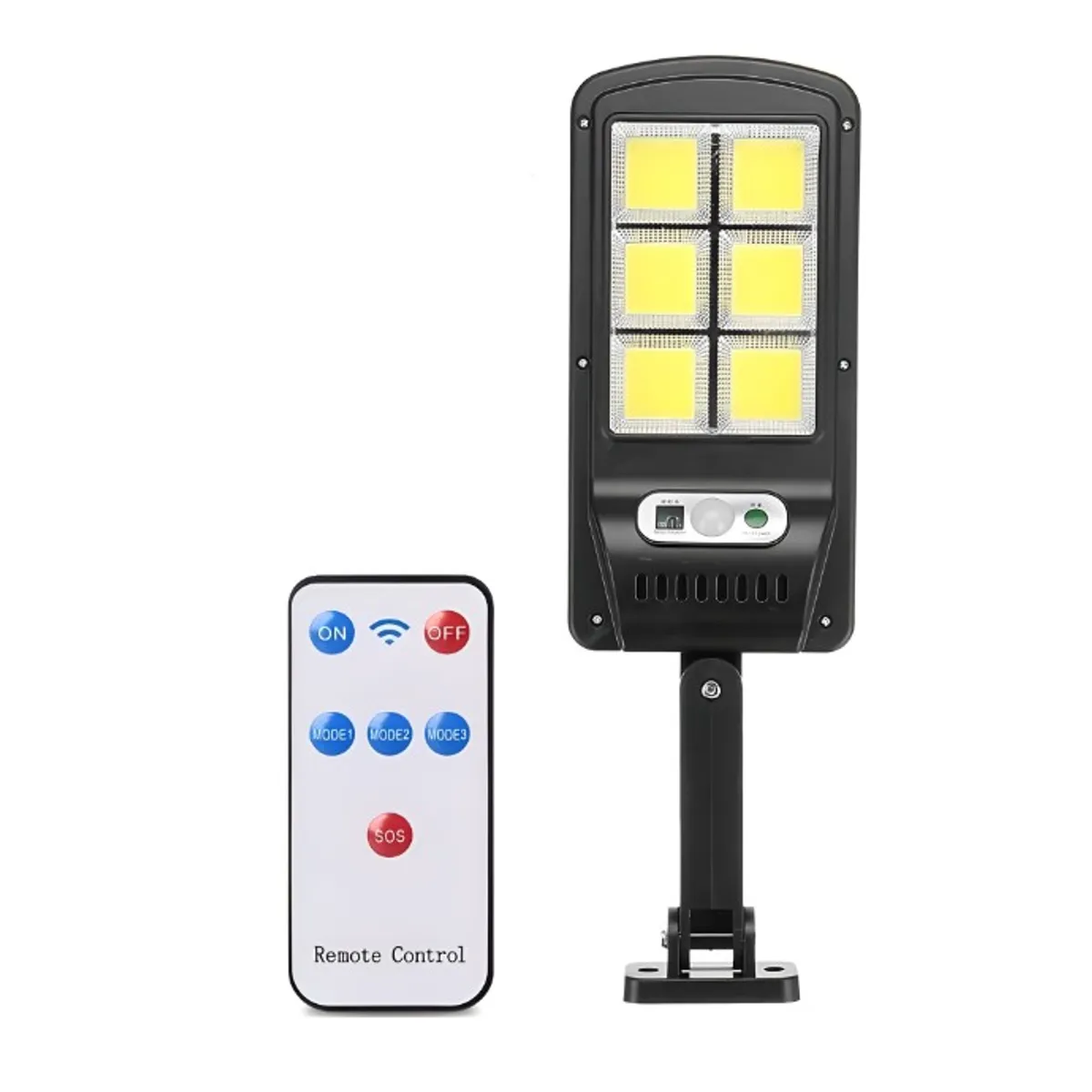 GENERICO - Reflector Led recargable con panel solar para exterior KQ-D01