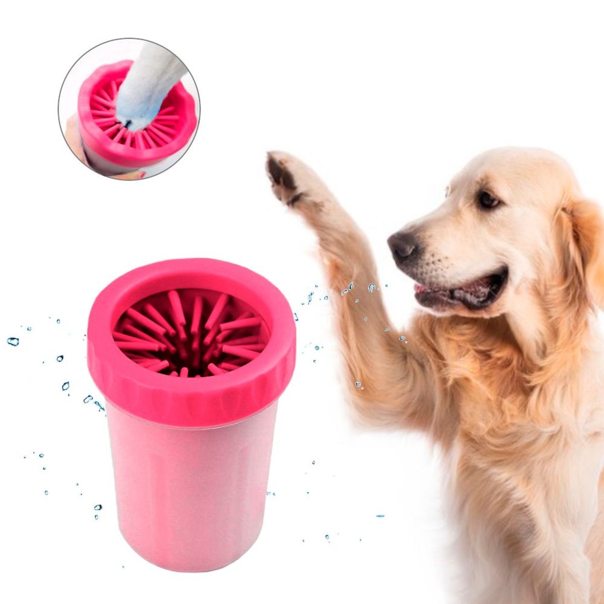 GENERICO - Limpia Patas para Perro MedianoGrande