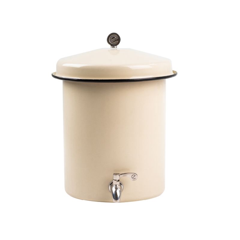 ECOFILTRO - Ecofiltro Purificador de Agua Acero Vitrificado Mini 5.5 L Beige