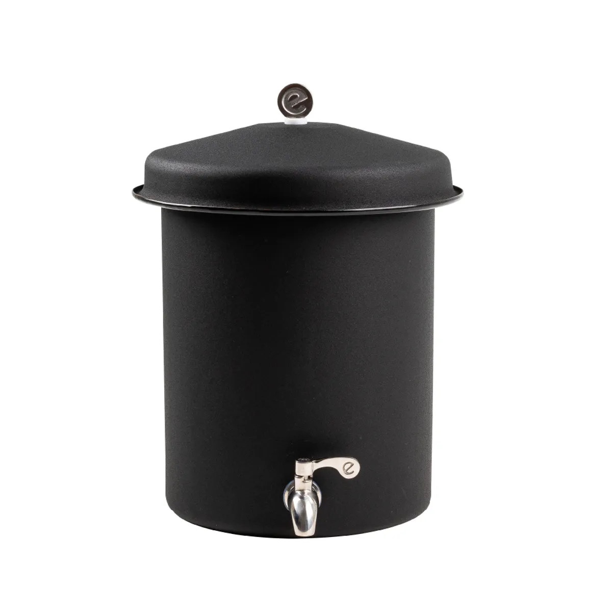 ECOFILTRO - Ecofiltro Purificador de Agua Acero Vitrificado Mini 5.5 L Negro Mate