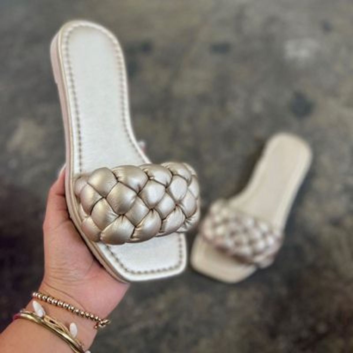 GENERICO - Sandalia Mujer Yomar Escarcha Plataforma 5 Color Plateado