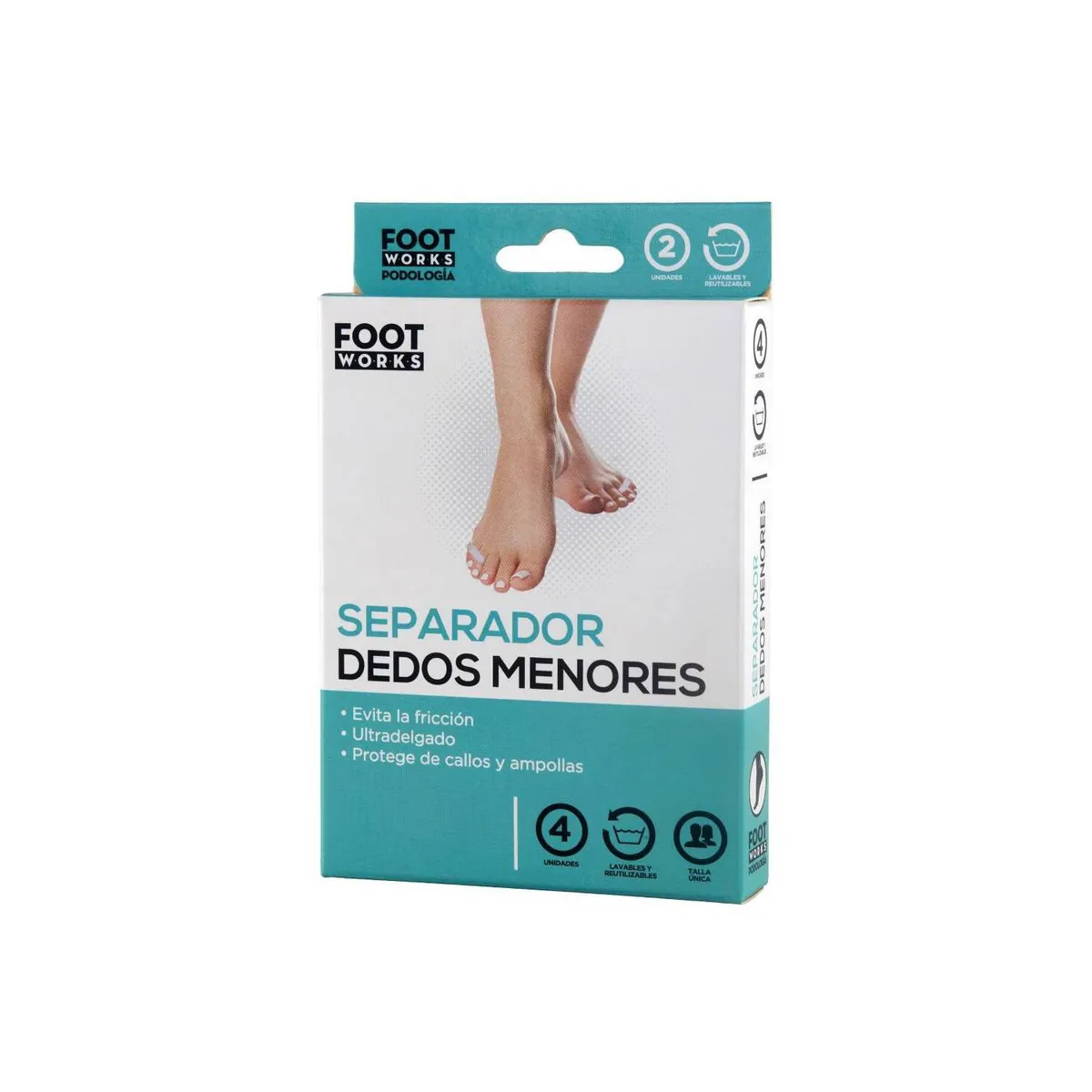 FOOT WORKS - Separador para dedos menores