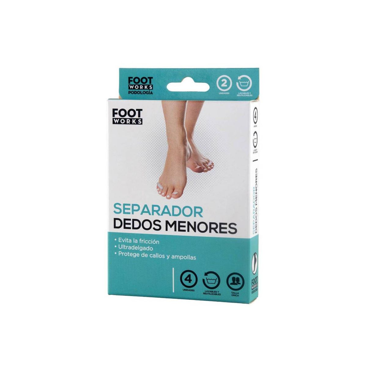 FOOT WORKS - Separador para dedos menores