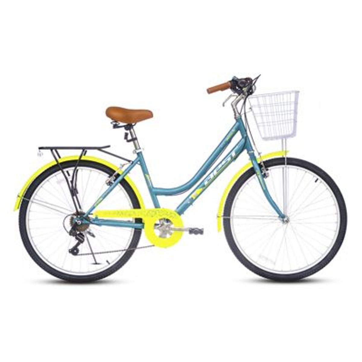 BEST - BICICLETA BEST DE PASEO BRANTA ARO 26 TALLA M VERDELIMON