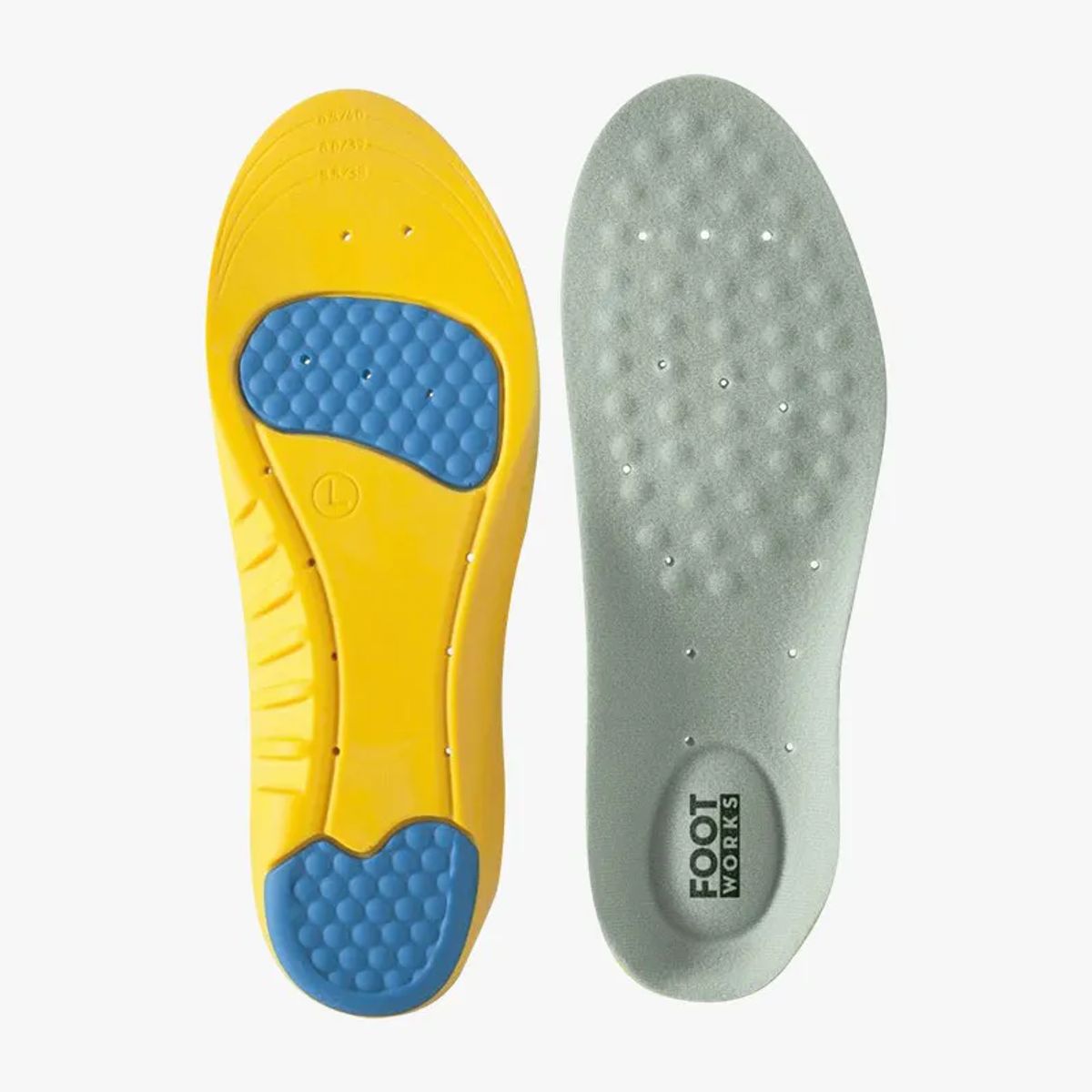 FOOT WORKS - Plantilla Extra Confort L - TALLAS 42 a 44