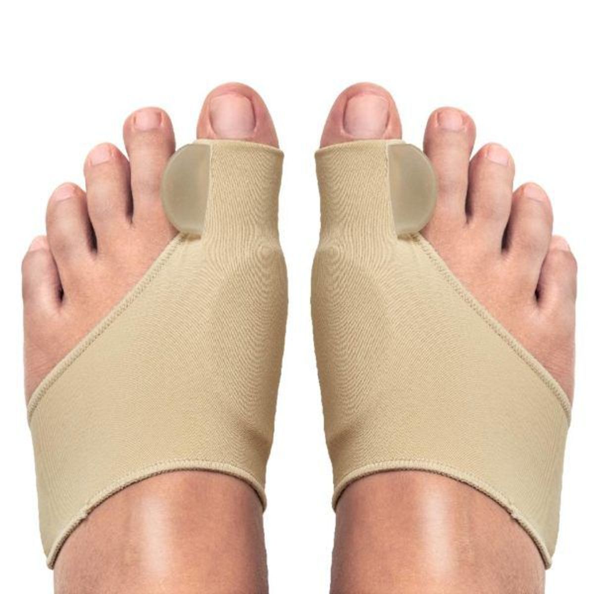 FOOT WORKS - Protector de juanete tipo media con separador - SMALL