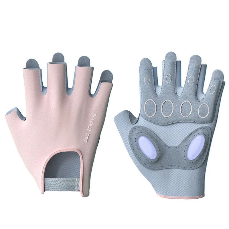 TMT - Guantes Gym TMT W68 Palma Silicona Fitness Crossfit